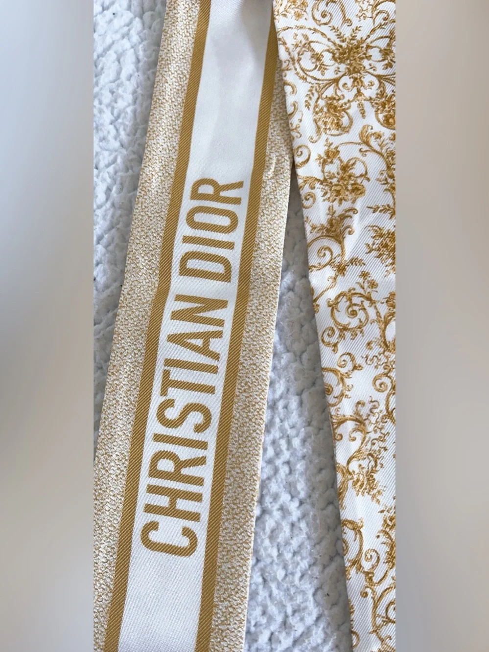 Dior Jardin  D’hiver Mitzah Silk Scarf